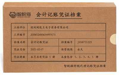 公司代為記賬服務案例 深圳網能王電子商務針紡織品銷售代理記賬分析